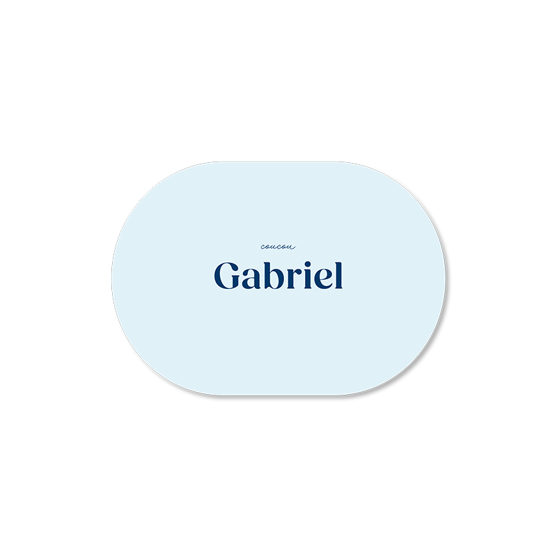 Gabriel geboortekaart