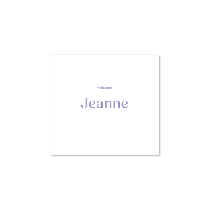 faire-part Jeanne