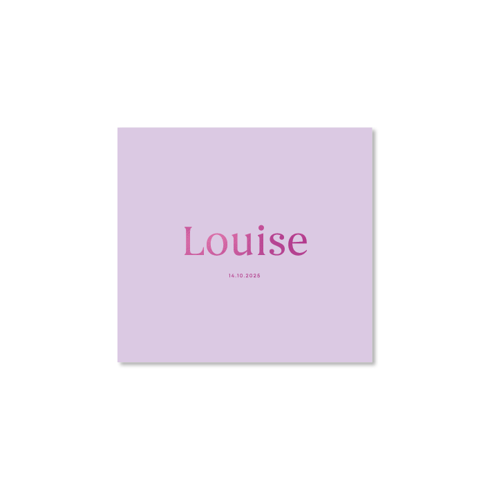 faire-part Louise